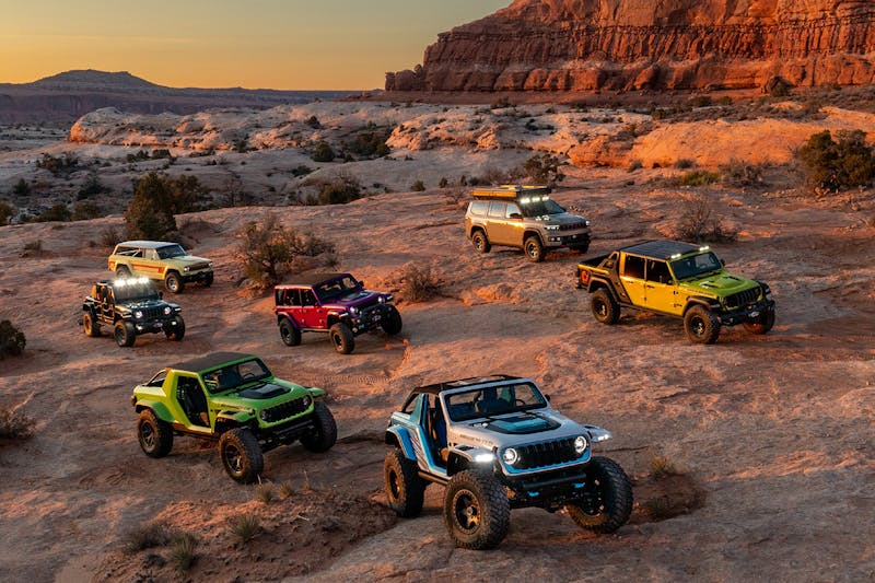 Seven New 2023 Jeep Concept Vehicles Revealed Ahead of EJS
