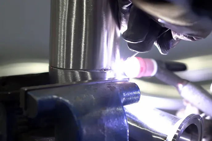 Hot side fabrication