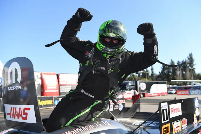 Matt Hagan, nhra winternationals, pomona, funny car, dodge, Tony Stewart 