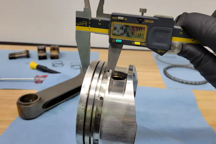 measuring compression height