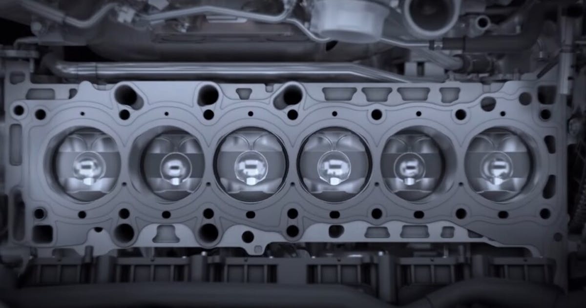 Mazda Inline 6 Turbo Engine