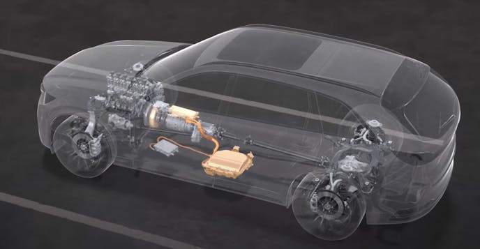 Mazda Inline 6 Turbo Engine