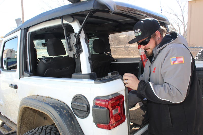 Jeep Wrangler Cargo Security Upgrade With Tuffy Products