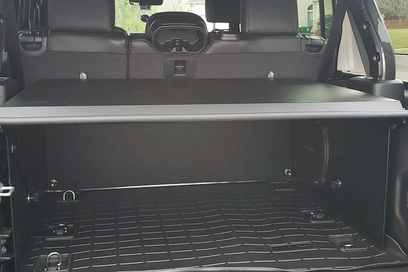 Jeep Wrangler Cargo Security Upgrade With Tuffy Products