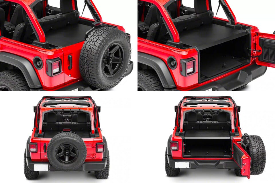 Jeep Wrangler Cargo Security Upgrade With Tuffy Products