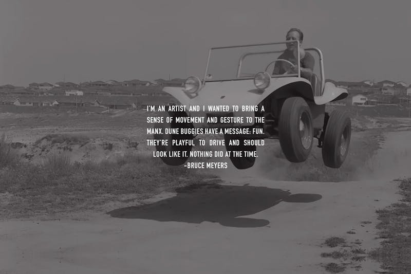 Bruce Meyers of Meyers Manx