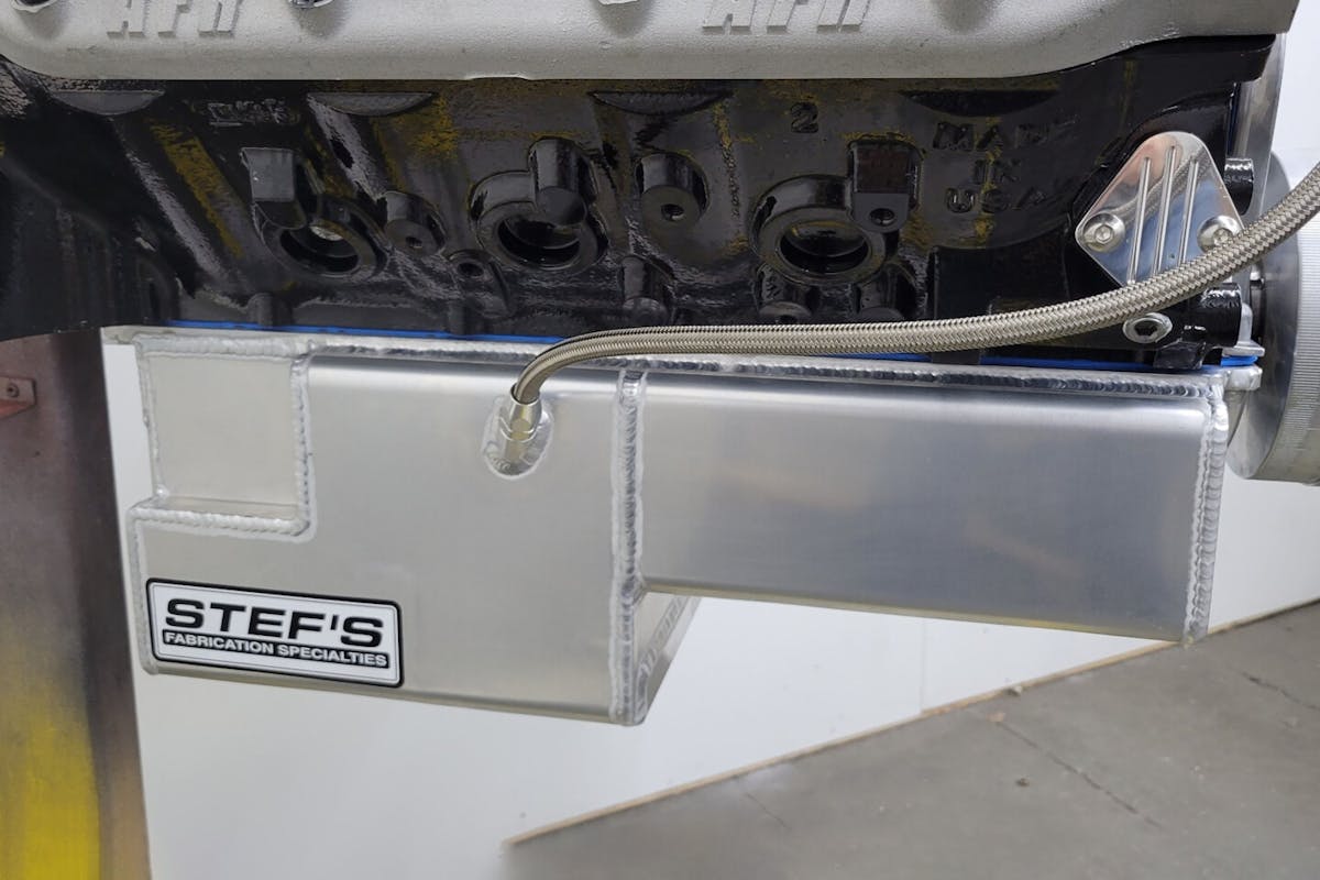 big-block Chevy oil pan