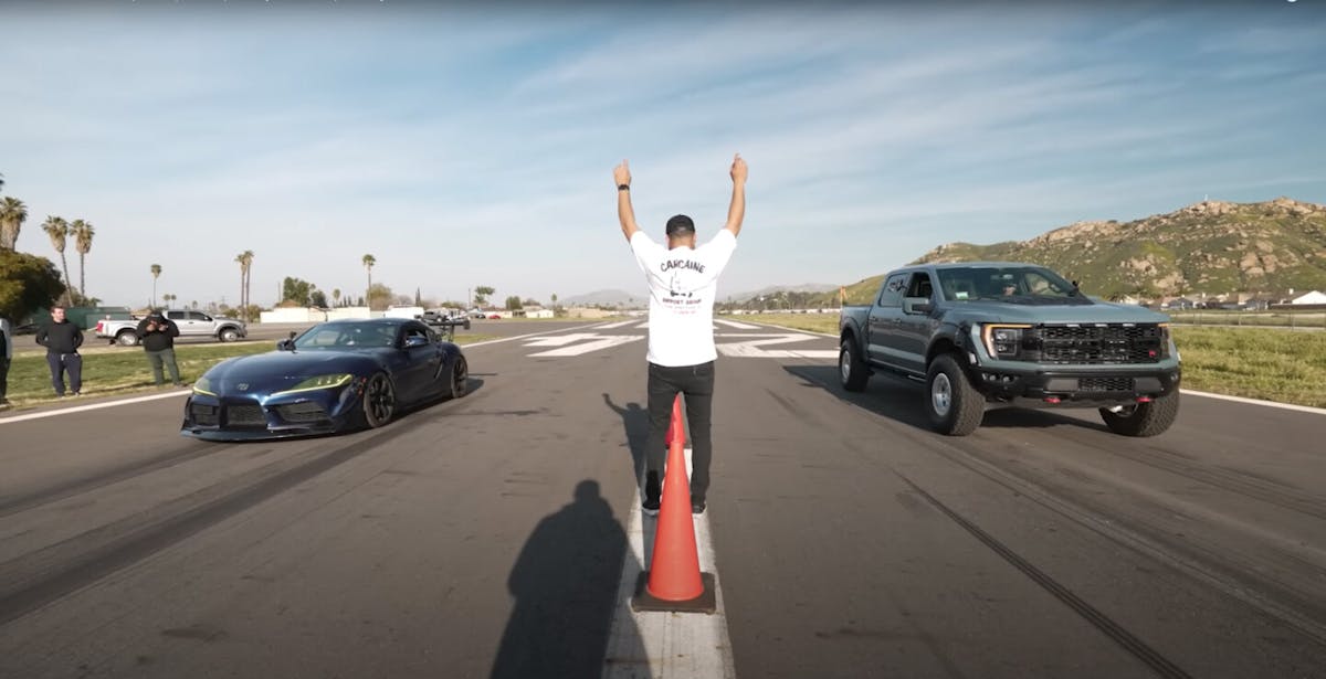 Raptor R Drag Racing: Off-Roading With Christopher Polvoorde