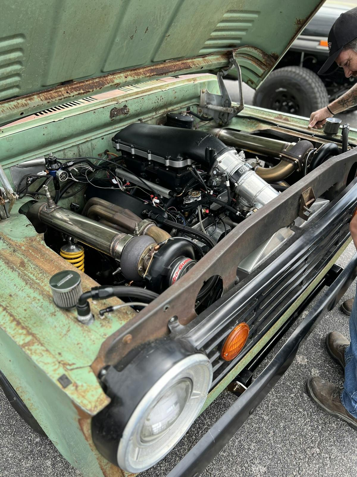 mopar, small block, turbo, twin turbo, dodge