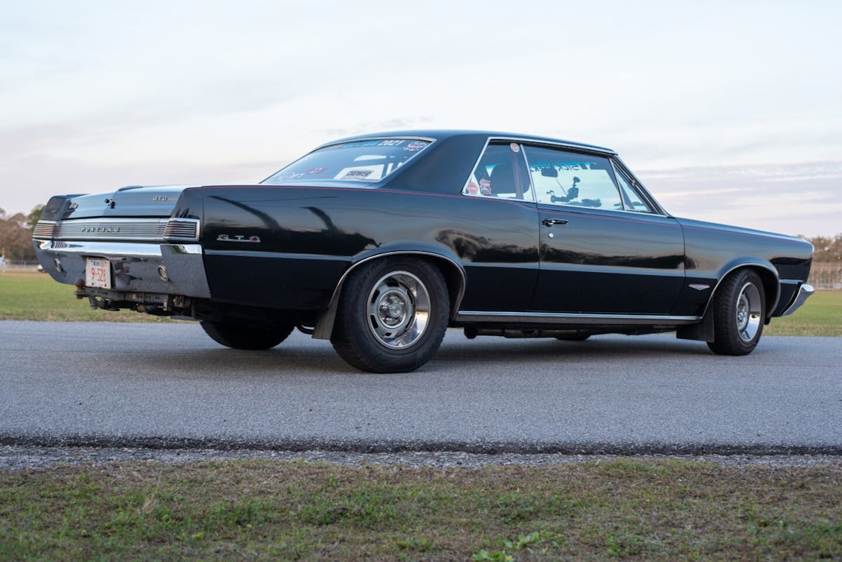 pontiac gto, stick shift, rich guido, sick week