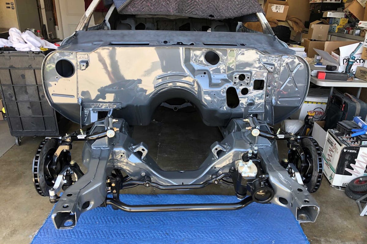 1971 Chevy Camaro pro-touring suspension