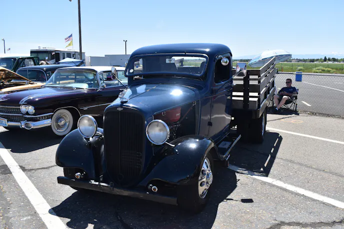 vintage Chevy truck