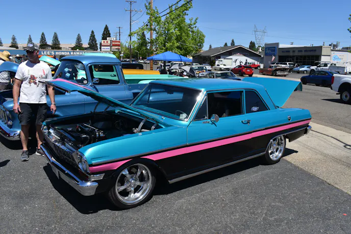 Chevy LT1 engine in a Nova