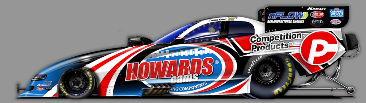 howards cams, nhra, funny car, chris king