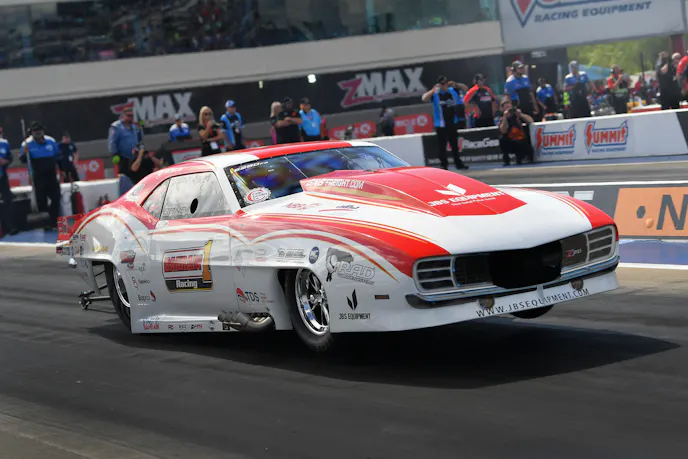 justin bond, nhra, pro mod, fueltech