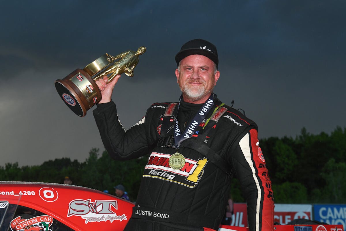 justin bond, nhra, pro mod, fueltech