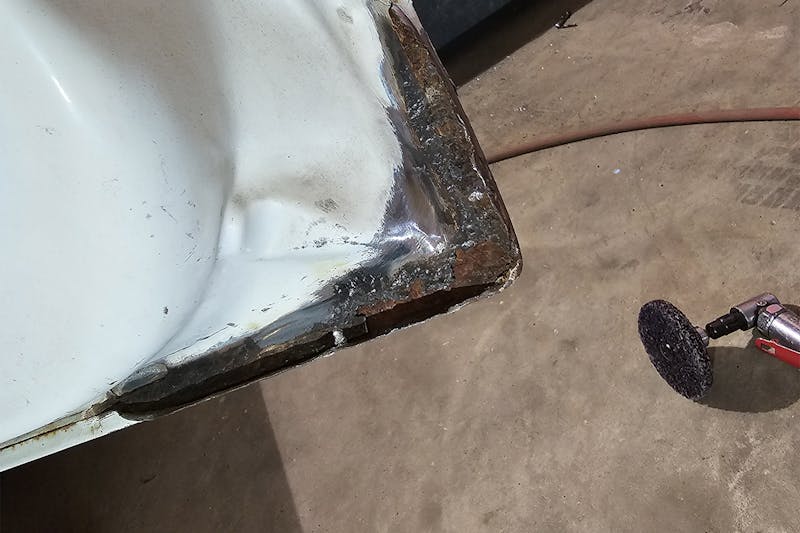Project 4MyCrew: 1978 F-250 Truck Bed Restoration And Rust Removal