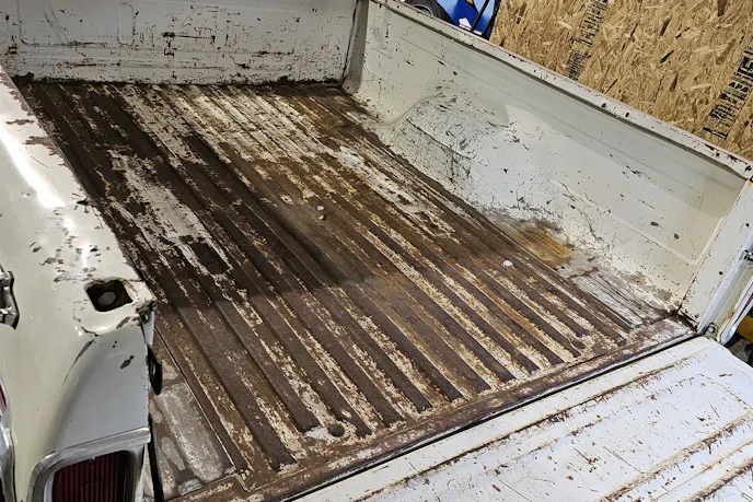 Project 4MyCrew: 1978 F-250 Truck Bed Restoration And Rust Removal