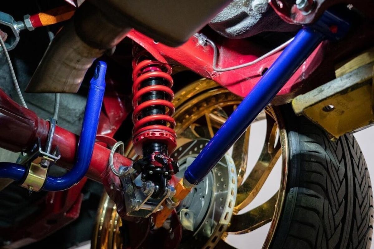 QA1, big wheel suspension, donk, bubble, mod shocks