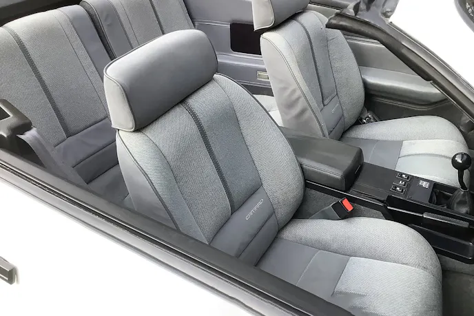 1989 IROC Camaro interior