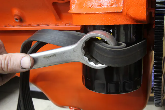 homemade strap wrench