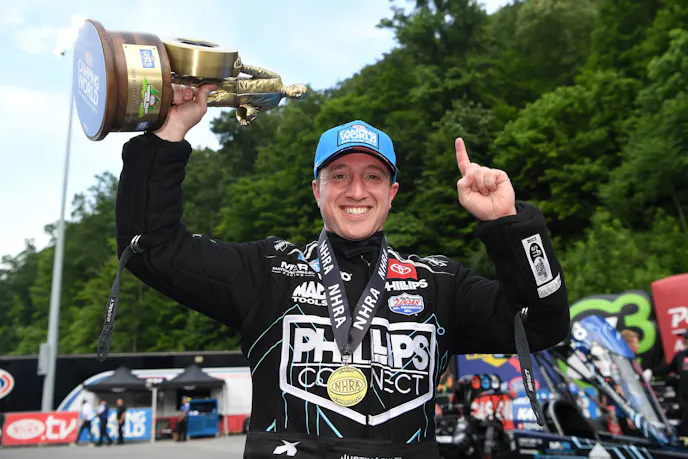 nhra thunder valley nationals, bristol, Justin Ashley 