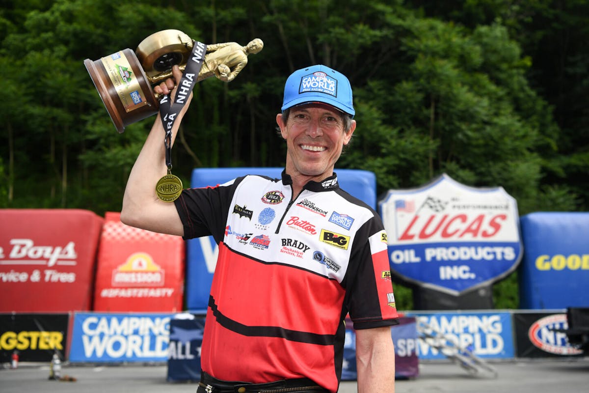 nhra thunder valley nationals, bristol, Steve Johnson 