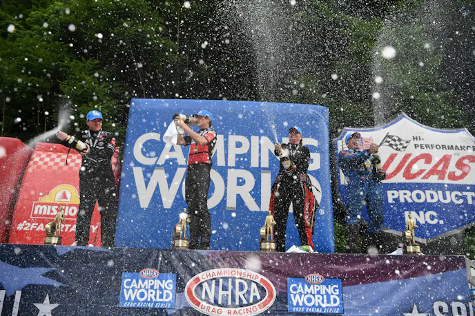 nhra thunder valley nationals, bristol