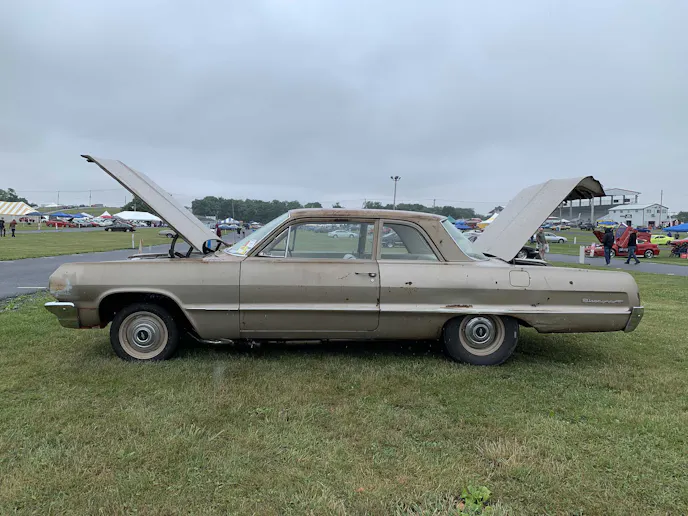 Steve Motichka's 1964 Biscayne at the Carlisle GM Nationals. 