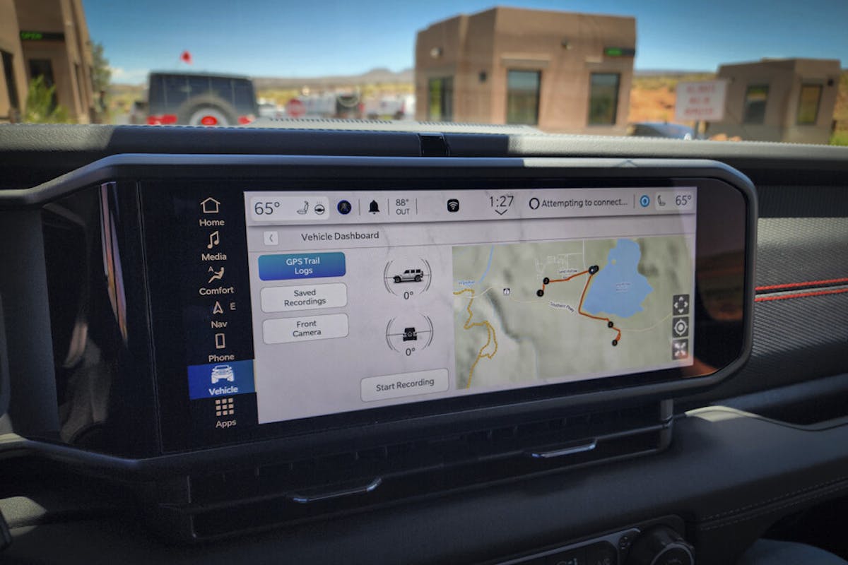 2024 Jeep Wrangler 12.3-inch touchscreen