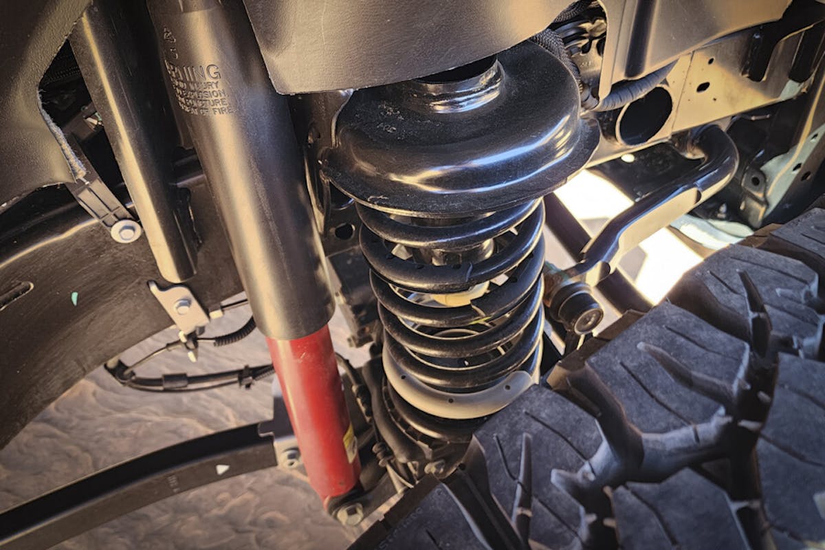 2024 Jeep Wrangler Rubicon 4xe suspension