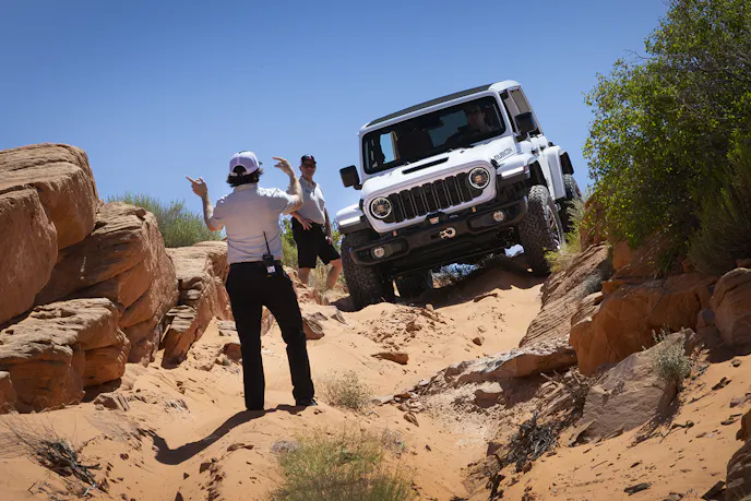 2024 Jeep Wrangler Rubicon 392 descending