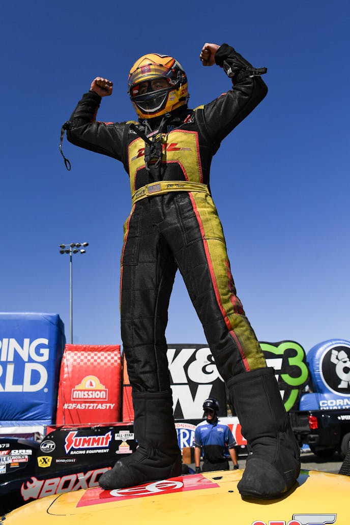 jr todd, nhra Sonoma nationals, funny car, dhl