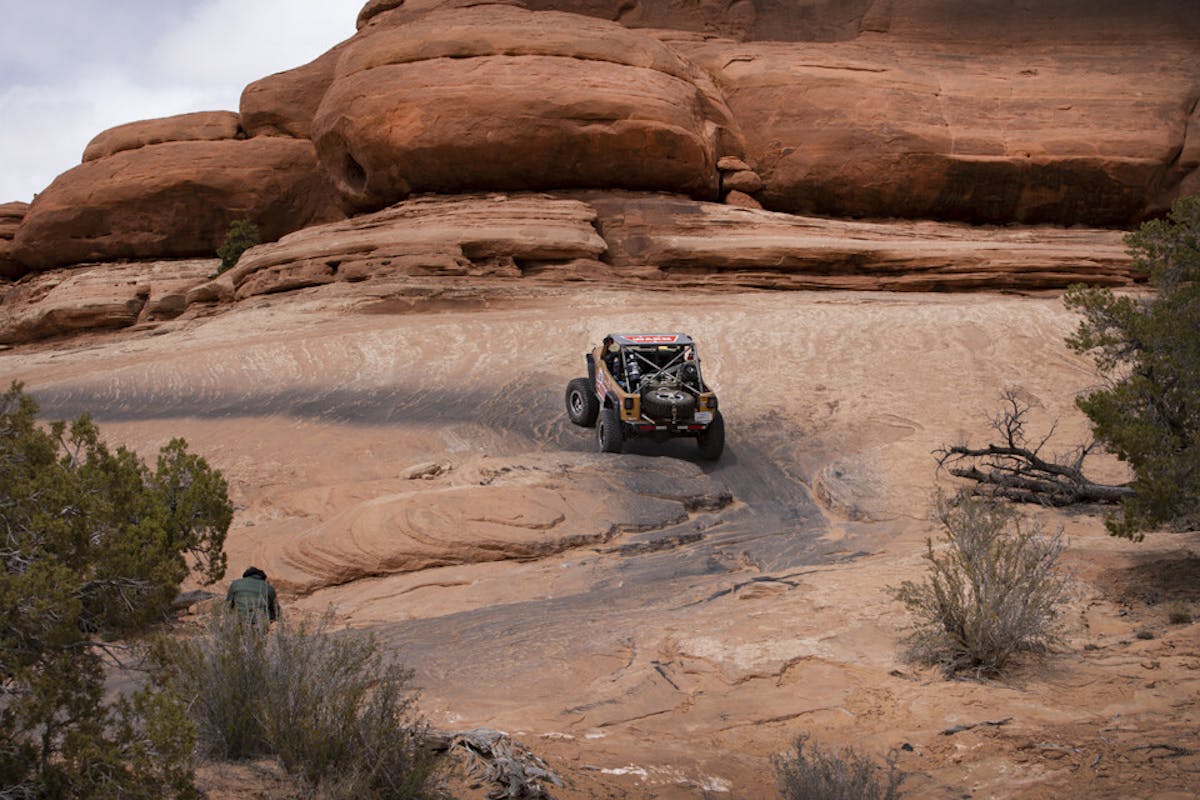 Goldie Rocks on Rainbow trail section