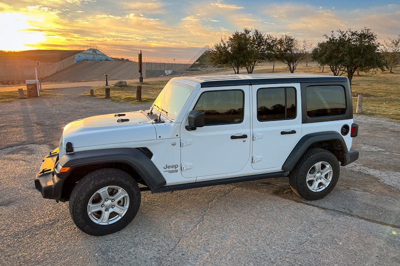 Off Road Xtreme BOV Jeep Prepares For Impossible Terrain with Maxtrac Suspension, Mickey Thompson Tires, and Black. Rhino Wheels.