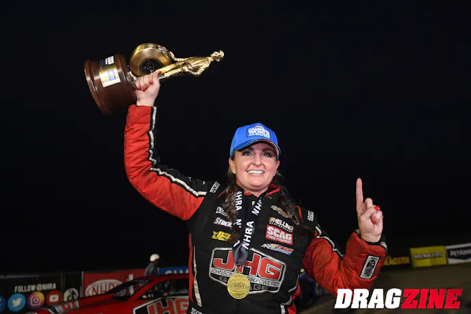 Menards NHRA nationals, erica enders