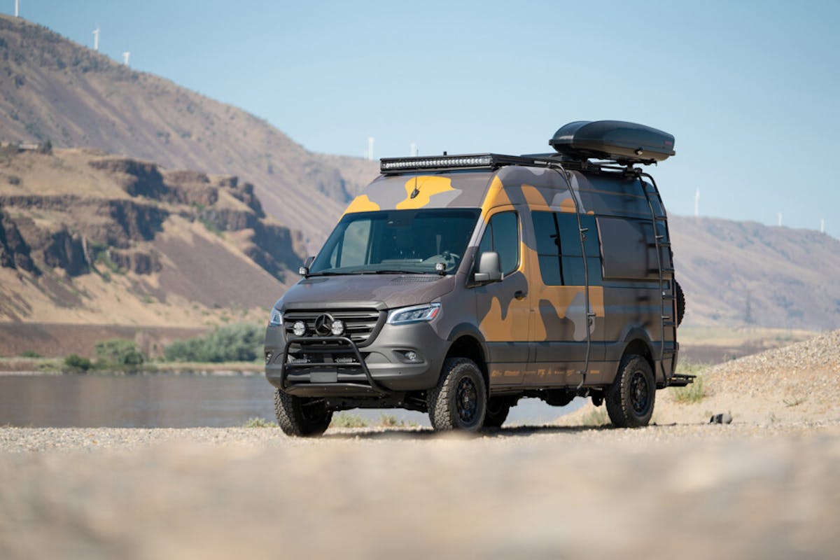 AWD Mercedes-Benz Sprinter 144 Van Conversion Tour By Outside Van