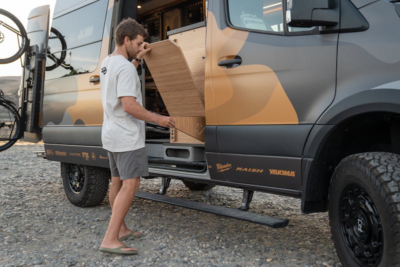 AWD Mercedes-Benz Sprinter 144 Van Conversion Tour By Outside Van