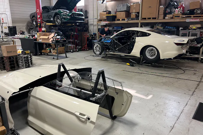 Factory X Ford Mustang, Chris holbrook