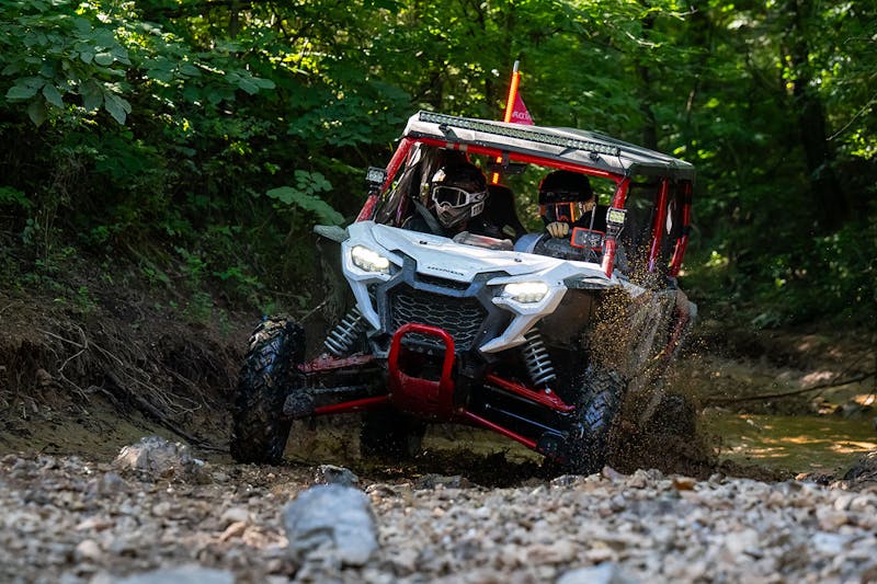 Honda Talon 1000R-4 UTV Test Drive At MidAmerica Outdoors