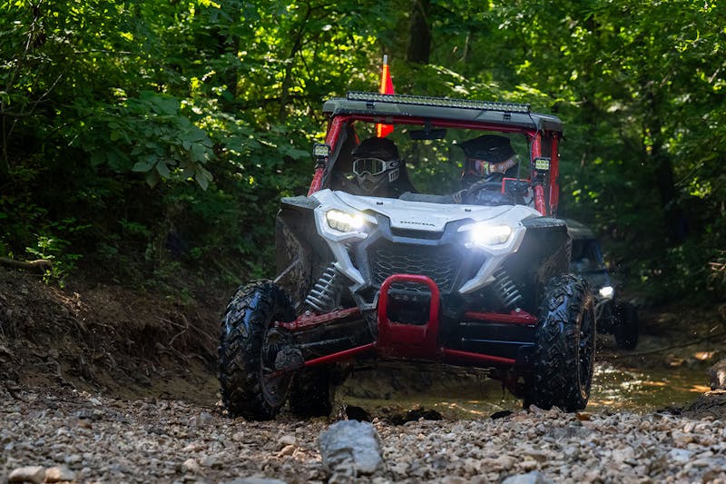 Honda Talon 1000R-4 UTV Test Drive At MidAmerica Outdoors