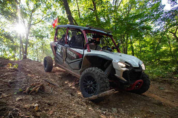 Honda Talon 1000R-4 UTV Test Drive At MidAmerica Outdoors