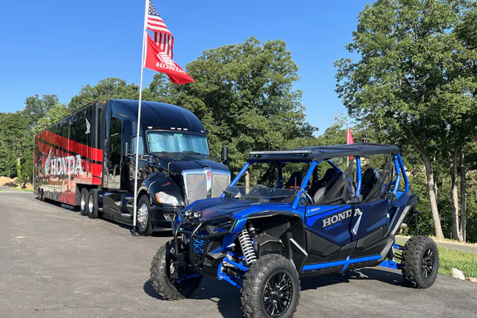 Honda Talon 1000R-4 UTV Test Drive At MidAmerica Outdoors