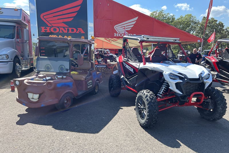 Honda Talon 1000R-4 UTV Test Drive At MidAmerica Outdoors