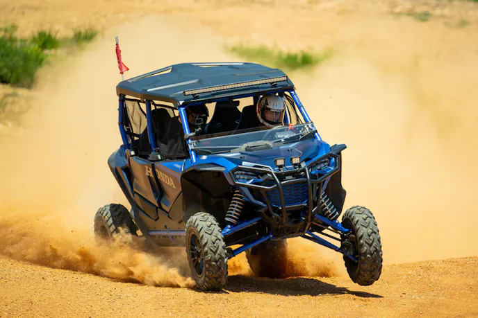 Honda Talon 1000R-4 UTV Test Drive At MidAmerica Outdoors