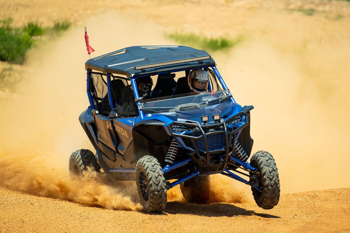 Honda Talon 1000R-4 UTV Test Drive At MidAmerica Outdoors