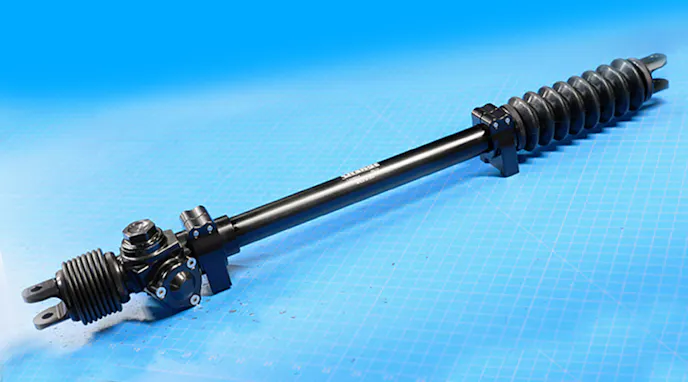 Strange Engineering steering, rack and pinion