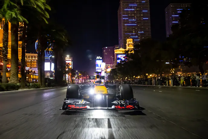 Red Bull Racing Gets Lit Ahead Of Las Vegas Grand Prix With Menzies