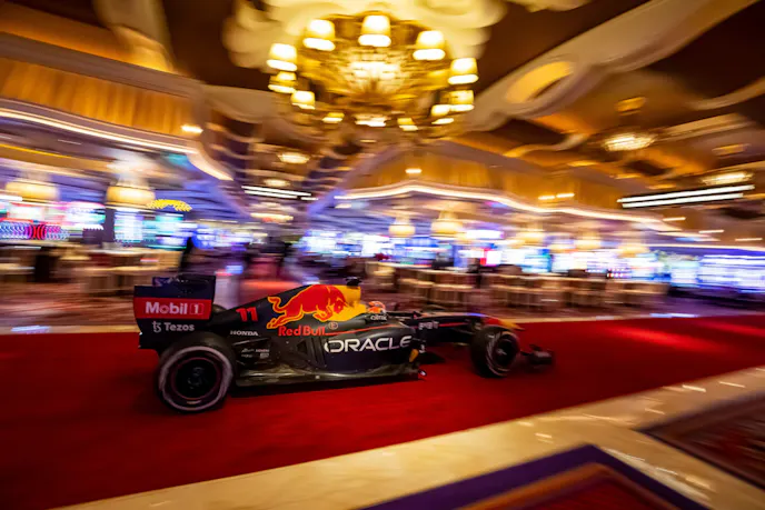 Red Bull Racing Gets Lit Ahead Of Las Vegas Grand Prix With Menzies