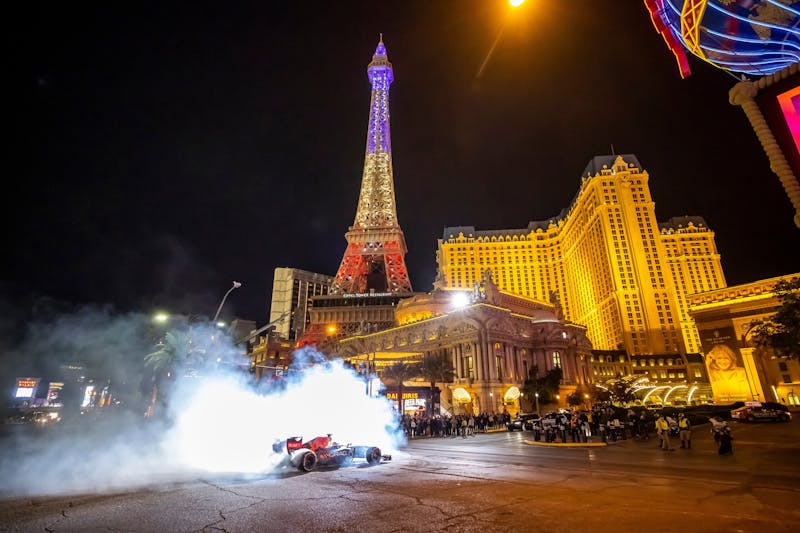 Red Bull Racing Gets Lit Ahead Of Las Vegas Grand Prix With Menzies